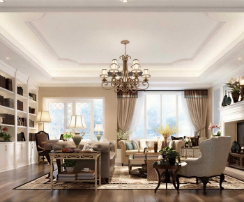 European Style A Living Room-ID:869030009