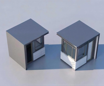 Modern Security Booth-ID:573827989