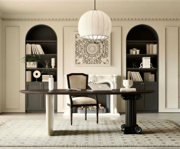 French Style Study Space-ID:882694964