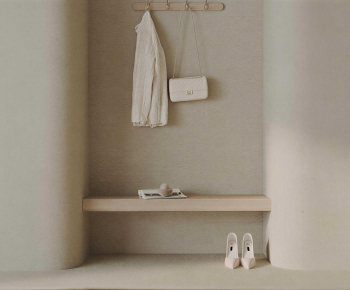 Modern Stool For Changing Shoes-ID:415659903