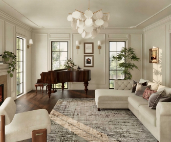 Modern A Living Room-ID:266844996