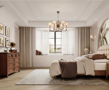 American Style Bedroom-ID:817946917