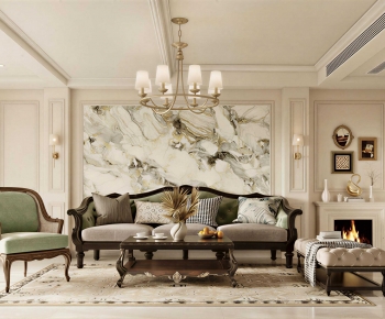 European Style A Living Room-ID:310789114