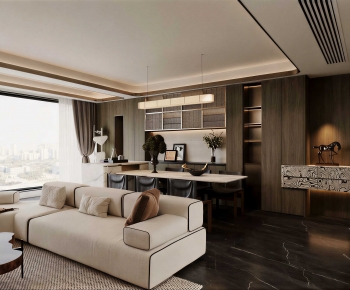 Modern A Living Room-ID:735546114