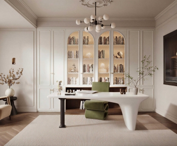 French Style Study Space-ID:943782092