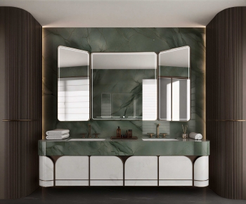 Modern Bathroom Cabinet-ID:485235934