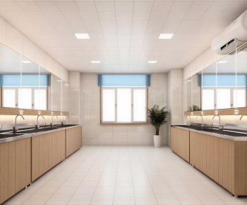 Modern Public Toilet-ID:915255071