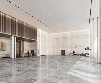 Modern Office Reception Desk-ID:358086113
