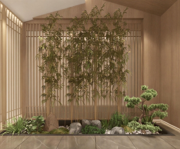 Japanese Style Plant Landscaping-ID:311652906