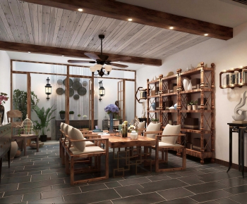New Chinese Style Tea House-ID:468529949