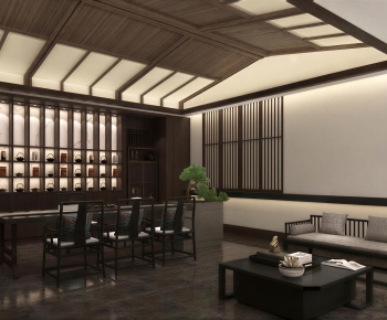 New Chinese Style Tea House-ID:273679021