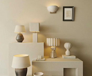 Wabi-sabi Style Table Lamp-ID:442157982