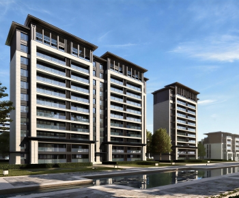 Modern Residential Building-ID:147347931