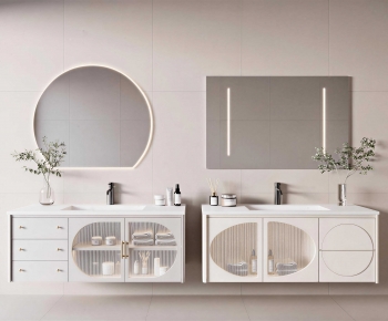 Modern Bathroom Cabinet-ID:100710414