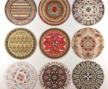 European Style Circular Carpet-ID:690187934