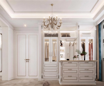 Simple European Style Clothes Storage Area-ID:692423115