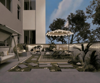 Modern Courtyard/landscape-ID:201390988