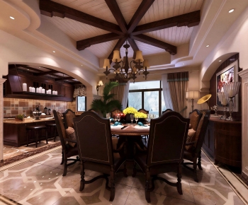 American Style Dining Room-ID:522953997