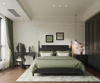 American Style Bedroom-ID:202996977