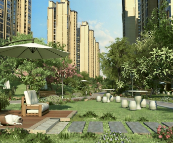 Modern Courtyard/landscape-ID:596762909