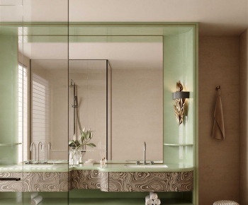 Modern Bathroom Cabinet-ID:412302978