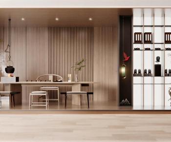 New Chinese Style Tea House-ID:314718967