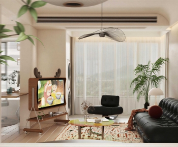 Modern A Living Room-ID:655034075