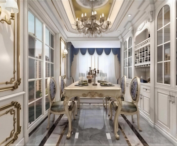 French Style Dining Room-ID:396580933