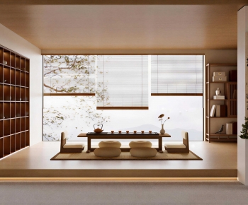 Japanese Style Tea House-ID:252842908