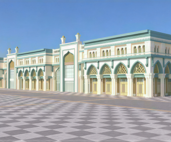 European Style Appearance Of Commercial Building-ID:625400596