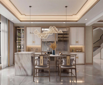 New Chinese Style Dining Room-ID:811259721