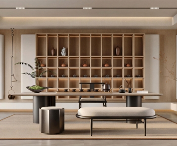 New Chinese Style Tea House-ID:489558945