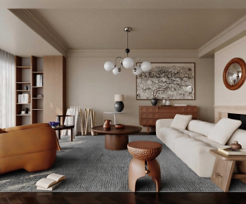 Modern A Living Room-ID:594341998