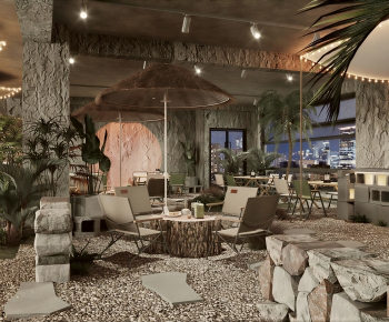 Industrial Style Restaurant-ID:627994062