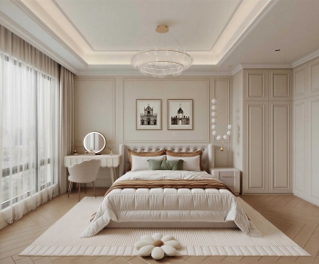French Style Bedroom-ID:694309008
