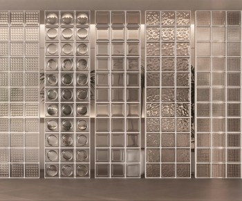 Modern Glass Screen Partition-ID:804359946