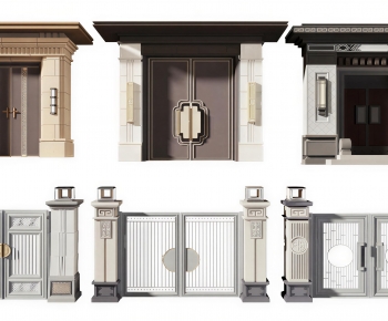 New Chinese Style Gate-ID:688488963