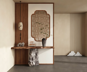 New Chinese Style Hallway-ID:771920751