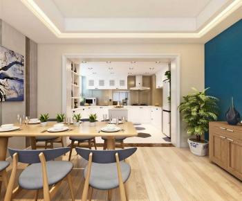 Nordic Style Dining Room-ID:147494085