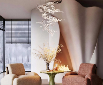 Modern Single Sofa-ID:325407034