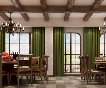 American Style Dining Room-ID:981465103