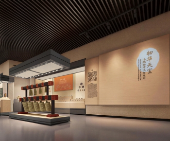 New Chinese Style Exhibition Hall-ID:134336951