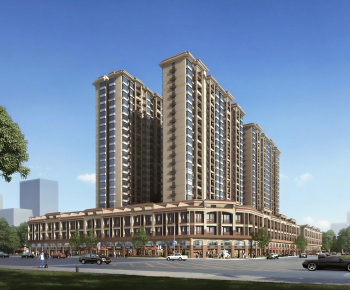 Modern Residential Building-ID:789621116