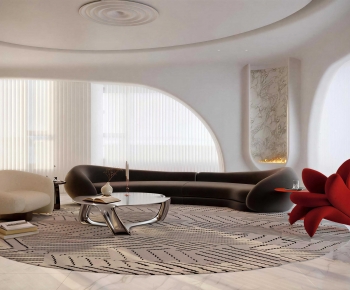 Modern A Living Room-ID:392585045