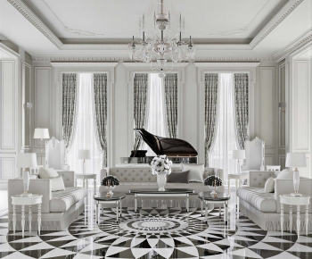 European Style A Living Room-ID:900038008
