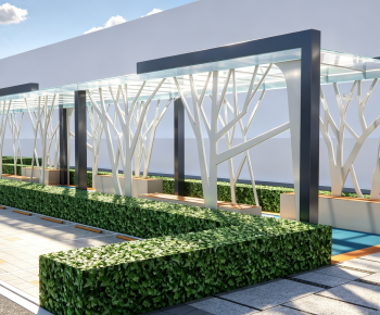 Modern Courtyard/landscape-ID:977480893