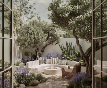 Modern Courtyard/landscape-ID:276972063