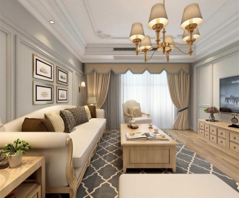 American Style A Living Room-ID:313107978