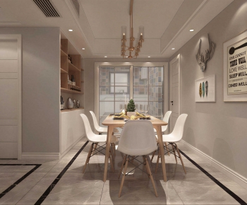 Nordic Style Dining Room-ID:531807907