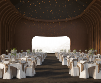 Modern Banquet Hall-ID:599406001